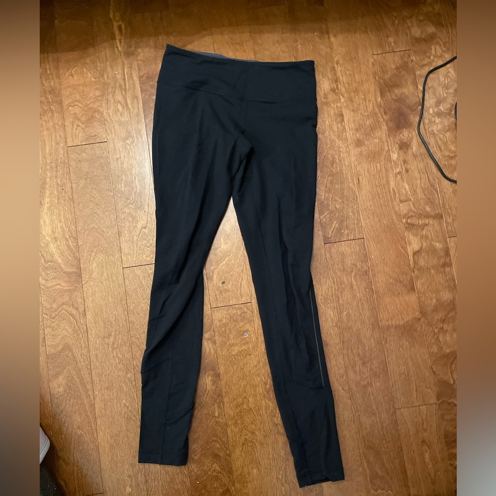 lululemon athletica Black Active Leggings with Size Sticker